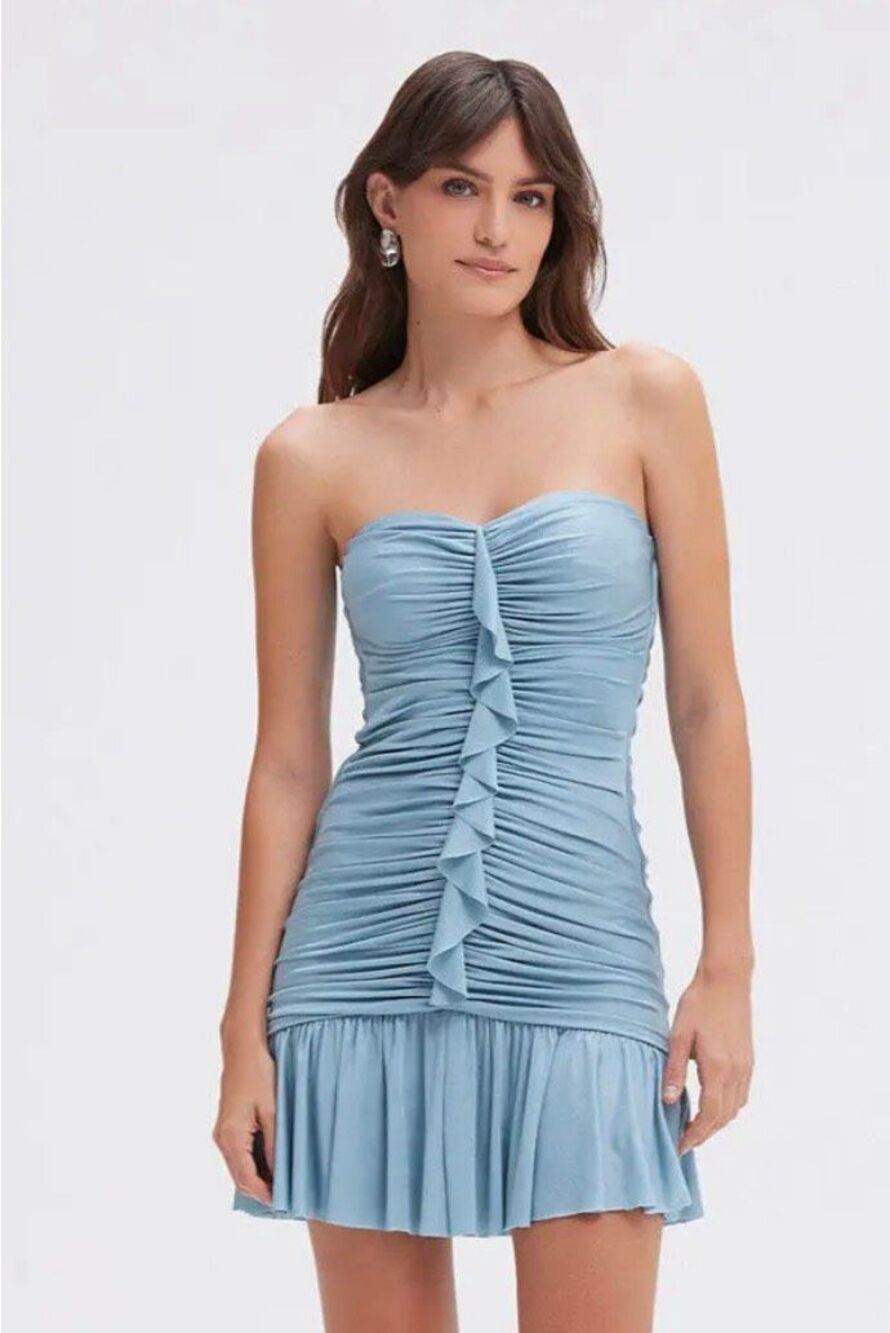 PatBo Moonlight Jersey Strapless Mini Dress NWT Size 6
